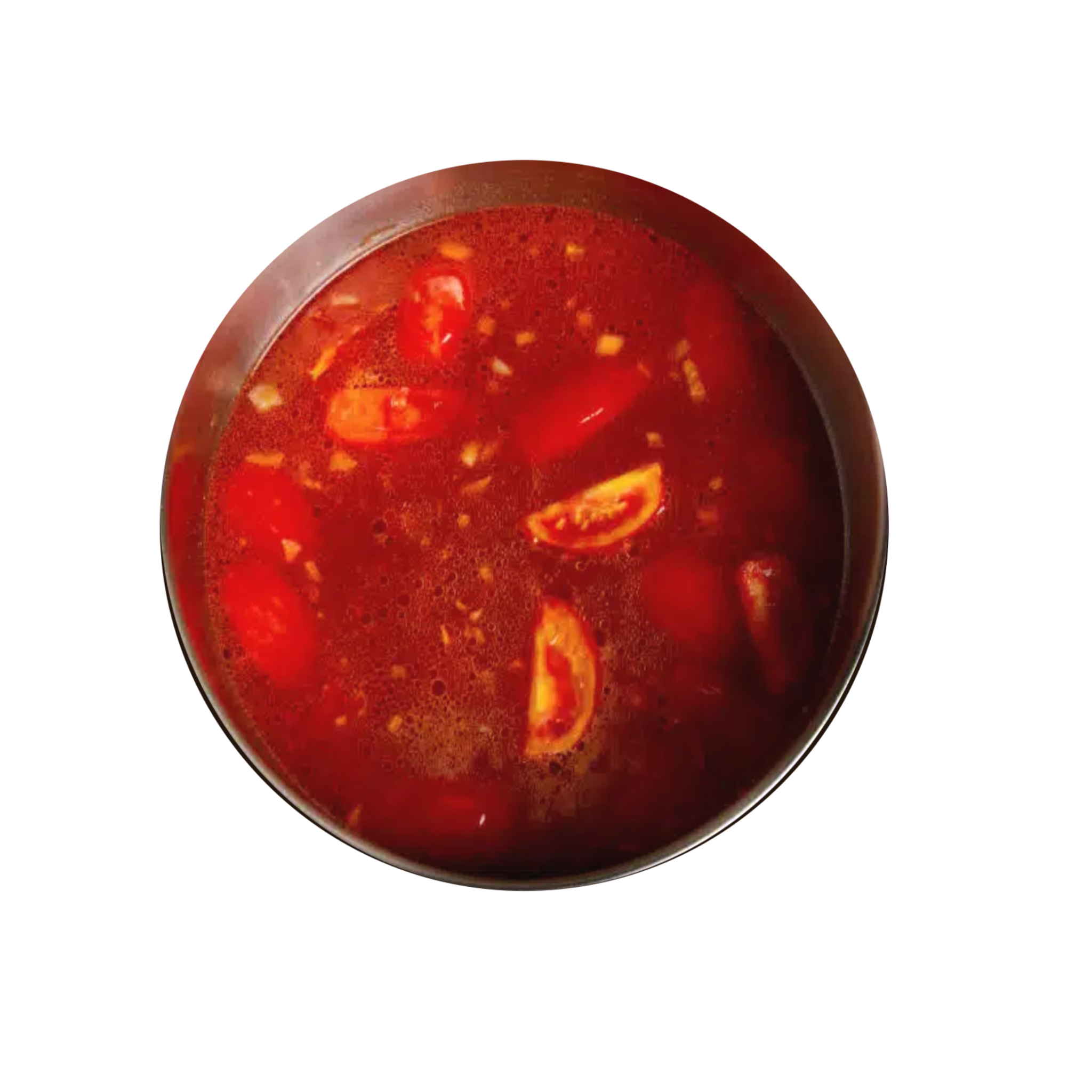 Tomato-Crab Broth